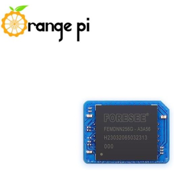 Orange Pi 32GB, 64GB, 256GB eMMC Module, Memory Storage Board Module Compatible with Orange Pi 5 Plus and Orange Pi 3B