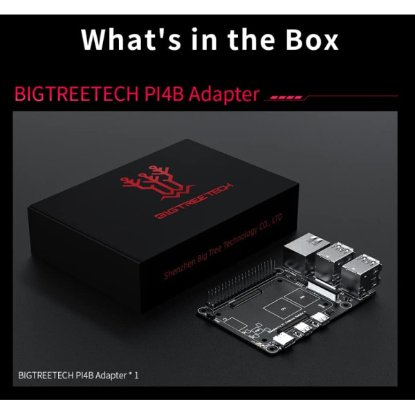 BIGTREETECH Pi4B Adapter V1.0 for Raspberry Pi CM4/ BTT CB1 Core Board