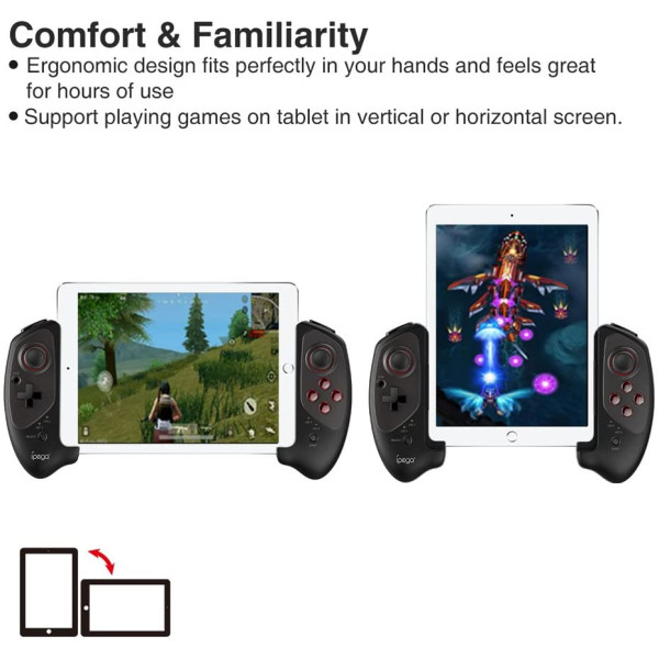 Ipega 9083S Wireless BT Gamepad Game Controller for Android Smartphone Tablet Windows 7 Windows 8 Windows 10 PC